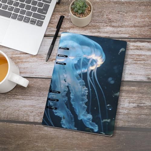 Cahier à anneaux rechargeable Jellyfish A5 pour ne plus perdre vos notes