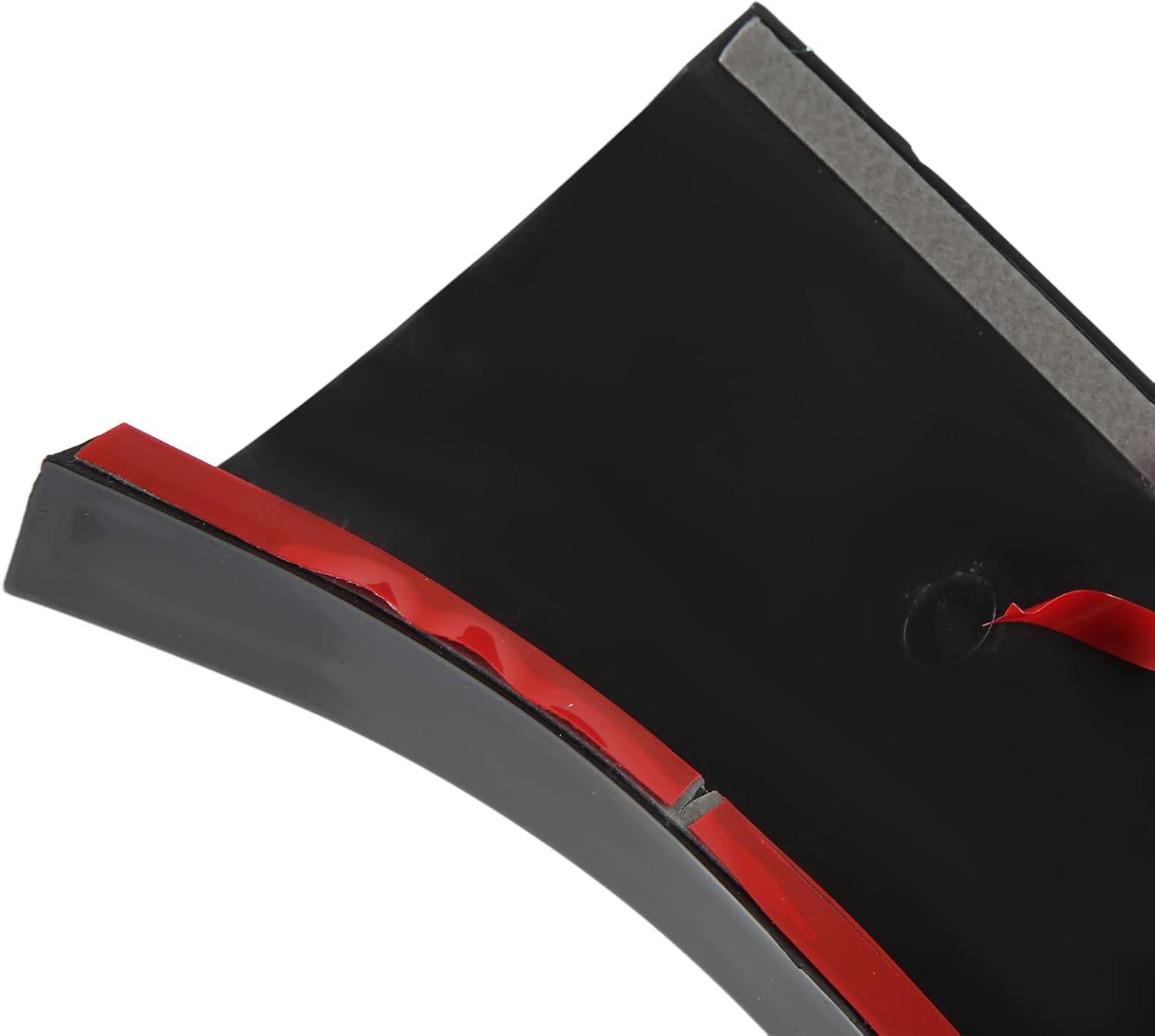 P L Right Gloss Black Rear Side SPO Wing Car Modification for Mk6 Vari Wagon 2008‑2013 Automotive Body Kits