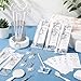Gersoniel 20 Sets Dental Hygienist Appreciation Gifts Set Tooth Pens Dentists Keychain with Thank You Cards Tooth Dentist Gift for Doctor Nurse Coworker Dentist Student Must Have
