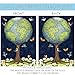 Toland Home Garden 119147 Earth Tree Earth Flag 12x18 Inch Double Sided Earth Garden Flag for Outdoor House Globe Flag Yard Decoration