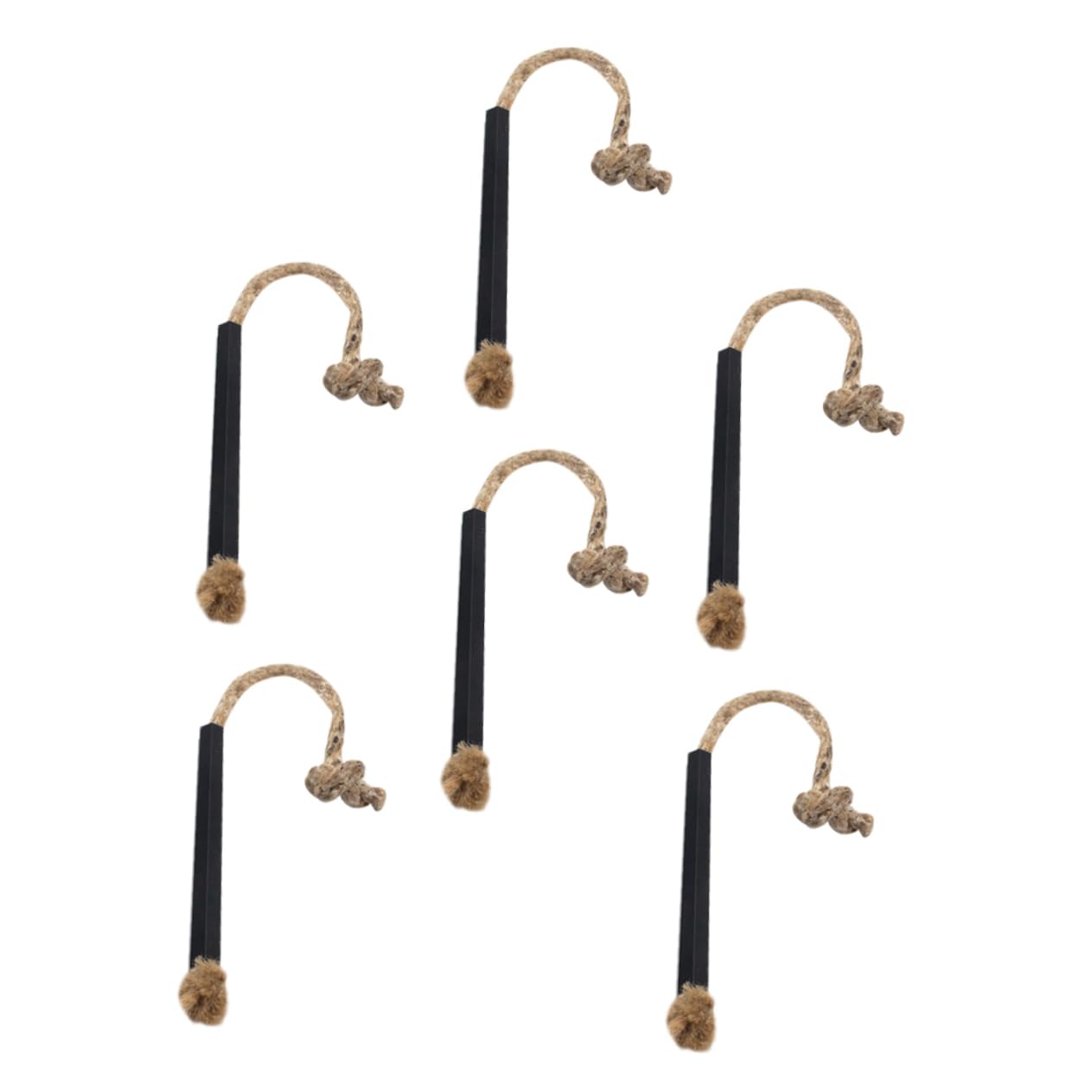 Abaodam 3 Ensembles Allumage Départ Pratique De Plein Air Allume-feu Allume Feu Corde Allume-feu Camping Mèche Feu Extérieur Black Corde De 6 Pièces * 3
