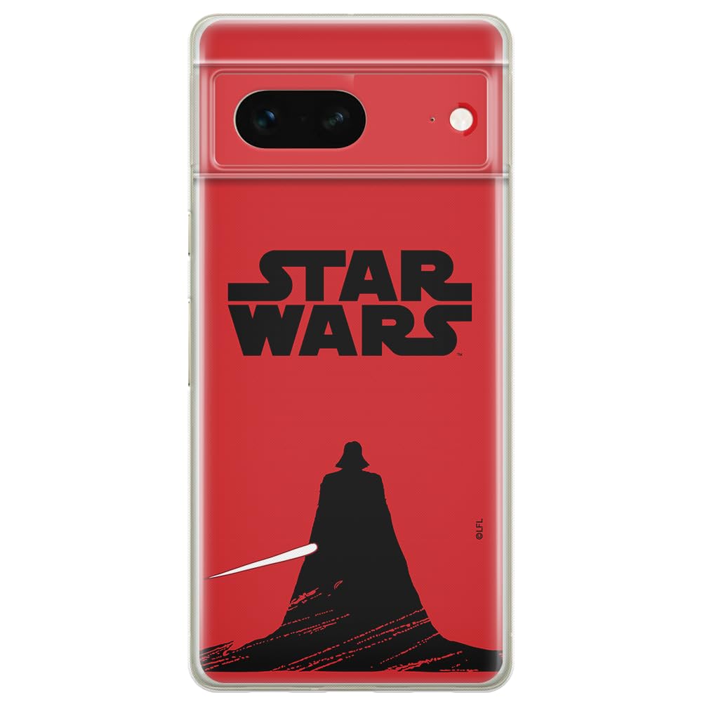 ERT GROUP mobile phone case for Google PIXEL 7 original and officially Licensed Star Wars pattern Darth Vader 015 optimally adapted to the shape of the mobile phone, case made of TPU