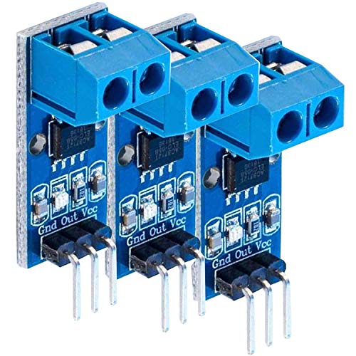 AZDelivery 3 x Modulo Sensor de Corriente ACS712 M�dulo de Rango de medici�n 5A con E-Book incluido!
