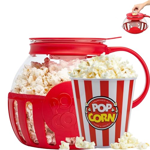 EVER GOODS - Popper de Palomitas de Maíz Para Microondas, derrite tu salsa favorita, Recipiente...