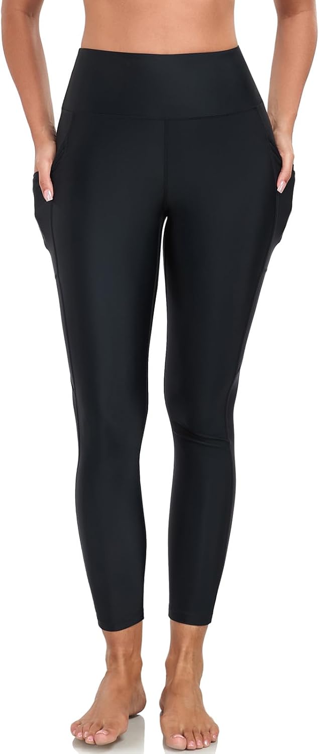 Ocean Blues Women's High Waisted Swim Pants