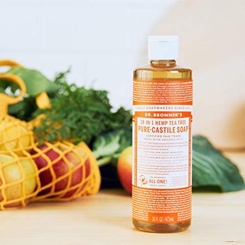 Dr Bronner Organic Tea Tree Castile Liquid Soap 473 ml
