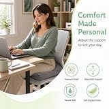 Poduszka Coccyx Ergonomiczna nadmuchiwana poduszka siedziska Hemorroid