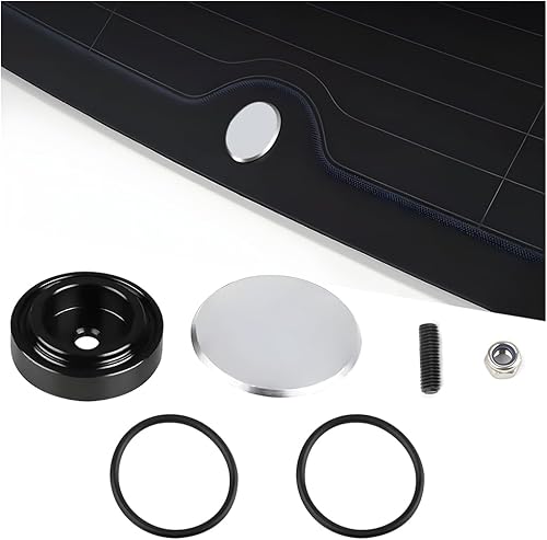 Miniatura 8 de BELOMI Tapón para limpiaparabrisas del coche, tapa de goma de bloqueo del limpiaparabrisas trasero, kit de cubierta de eliminación del Negro