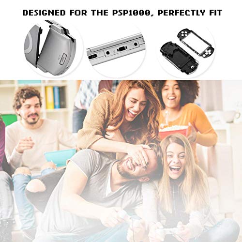 Para PSP1000 Game Shell, console de jogo completo de substituição com kit de botões para PSP 1000, c