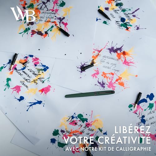 Coffret de calligraphie complet Wordsworth & Black le cadeau idéal d'écriture - 4