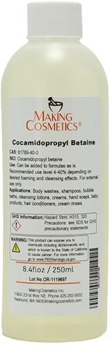 MakingCosmetics - Cocamidopropil Betaína - 8.4 floz 8.5 fl oz - Ingrediente cosmético