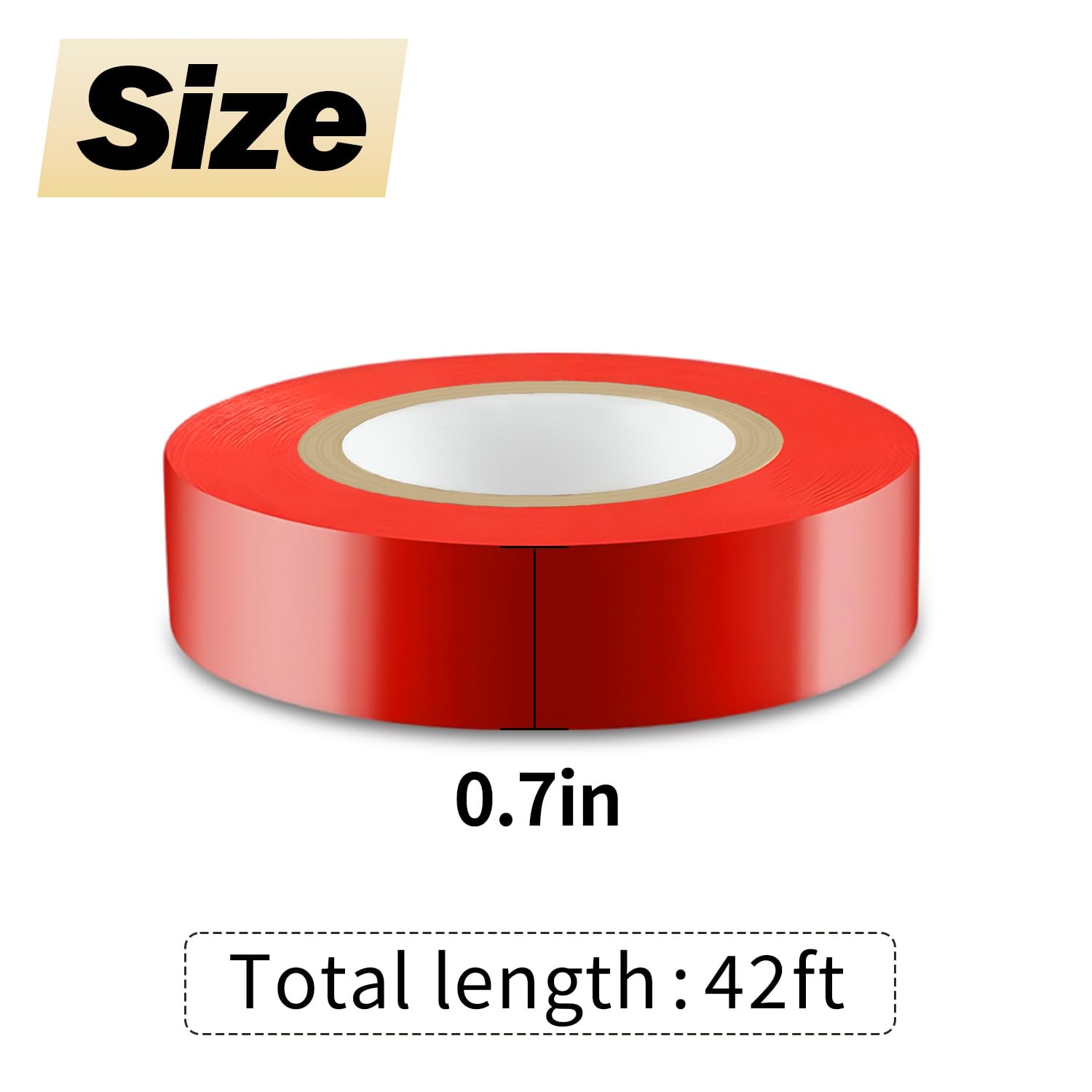 Duccinp Red Electrical Tape - Image 2