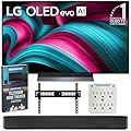 LG OLED48C5PUA 48" OLED evo 4K UHD Smart webOS TV 2025 Bundle with SKM1 2.0 Ch. Compact Soundbar, 37"-70" TV Wall Mount, 6-Outlet Surge Adapter & Deco Gear Complete Home Theater Beginner's Guidebook