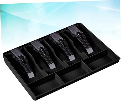 Miniatura 7 de STOBOK 4 3 Almacenamiento de facturas de cajero de monedas Cajón de monedas de colección de monedas y reemplazo con mercado doméstico para bandeja