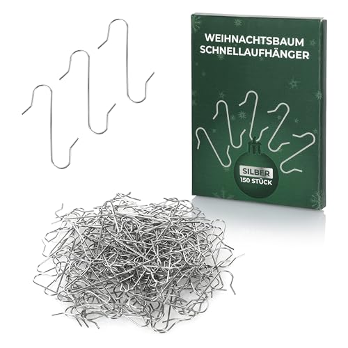 Nordstern Weihnachtsbaumschmuck Schnellaufhänger 150er Pack -...