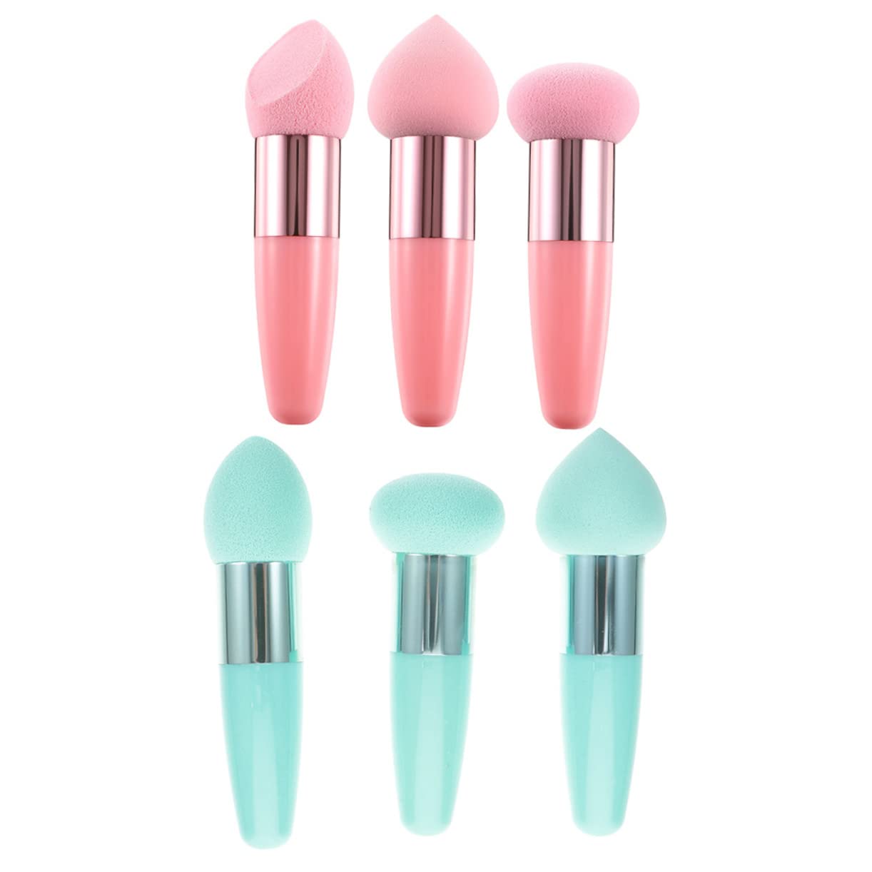 Healeved 30stücke Teiliges Makeup-schwamm Griff Professionelle Beauty-schwämme Für Foundation Concealer Und Puder Waschbare Und Tragbare Kosmetikwerkzeuge