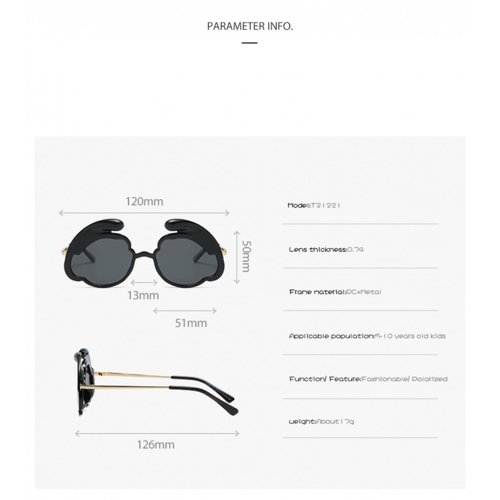 gafas de sol niños dibujos animados al aire libre gafas de sol niña lindo niños gafas de sol