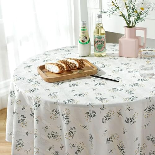 Nappe florale petite marguerite pour décoration de table raffinée