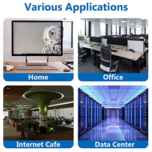 Qifguo Cat 8 Ethernet Cable 50 Ft Internet Network Lan Cable High Speed 2000Mhz 40Gbps Rj45 Cables For Gaming, Xbox, Ps4, Modem, Router - Compatible For Cat7/Cat6E/Cat5E Network - White #TOP7