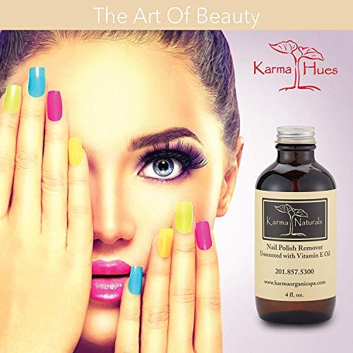 Karma Organic beauty natural Unscented - Nail Polish Remover Nontoxic vegan cruelty free (4 fluid ounce) - Thumbnail 5