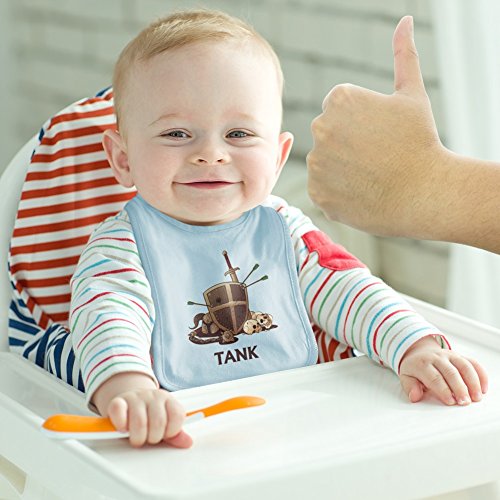 Tank Warrior RPG MMORPG Class Role Playing Game Baby Bib3