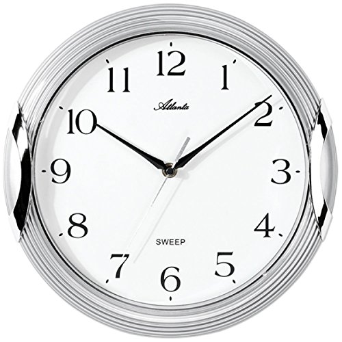 Wanduhr Farbe: Silber