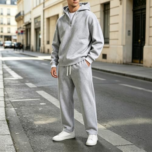 Stylish Mens Track Suits Two Piece Sets for All Day Comfort and Casual Wear - Image 3