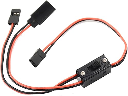 Miniatura 3 de ShareGoo JR Style 3 Way Power On Off Switches RC Receptor de interruptor para RC coche, camión, avión, helicóptero, 11.8 pulgadas