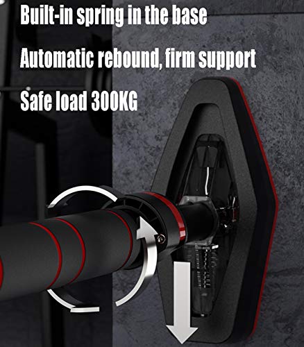 Barre Horizontale Portable Home Home Fitness Min Up Bar, Pas De Vis, Tapis De Suspension De La Bande De Résistance De Corridor, 72-96cm – Image 5