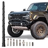 Votex Universal Short Rubber Spiral 8' Antenna Kit – Enhanced Reception, Carwash Proof, Flexible and Durable...