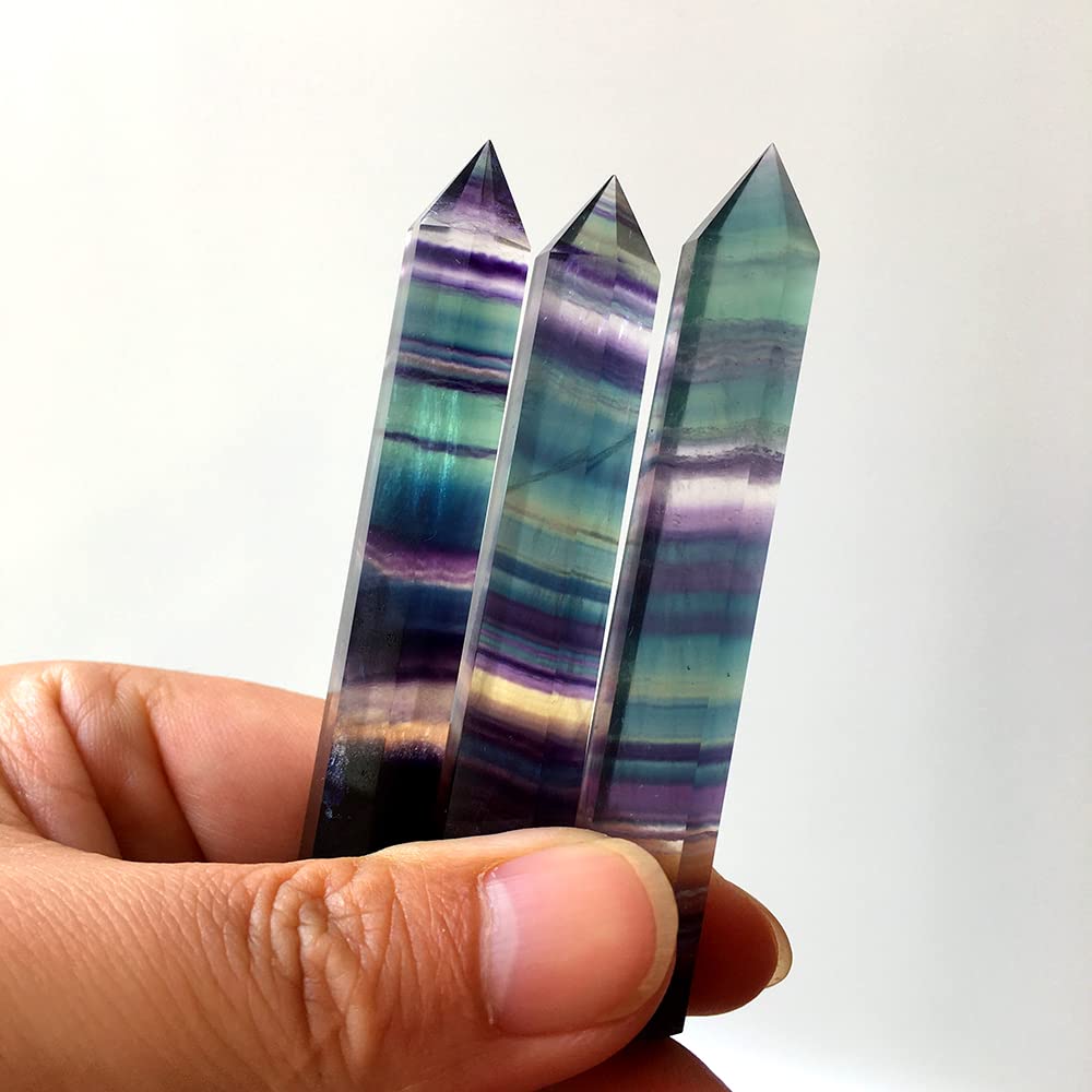 Pezzo Grezzo Di Pietra Naturale Di Fluorite Cubica Bicolore - La Tua Pietra Preziosa - Foto 11