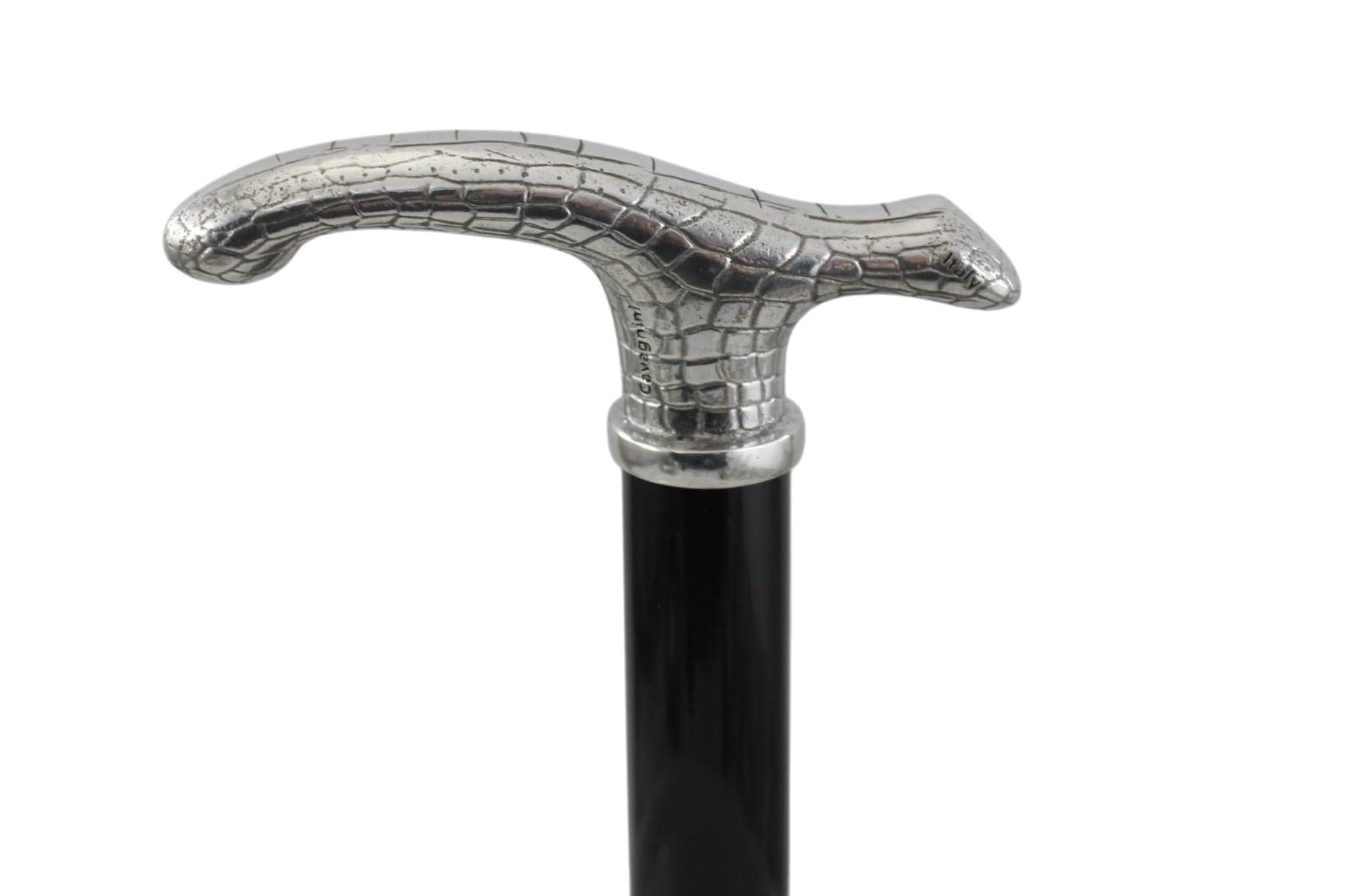 Bastone da passeggio Cavagnini Made in Italy 97 cm – Artigianale, elegante per signora anziana, regalo lusso nonno, appoggio camminata fino a 120 kg