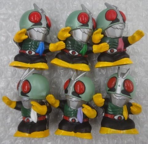 Amazon.co.jp: ライダーキッズ ショッカーライダー 6体セット 指人形
