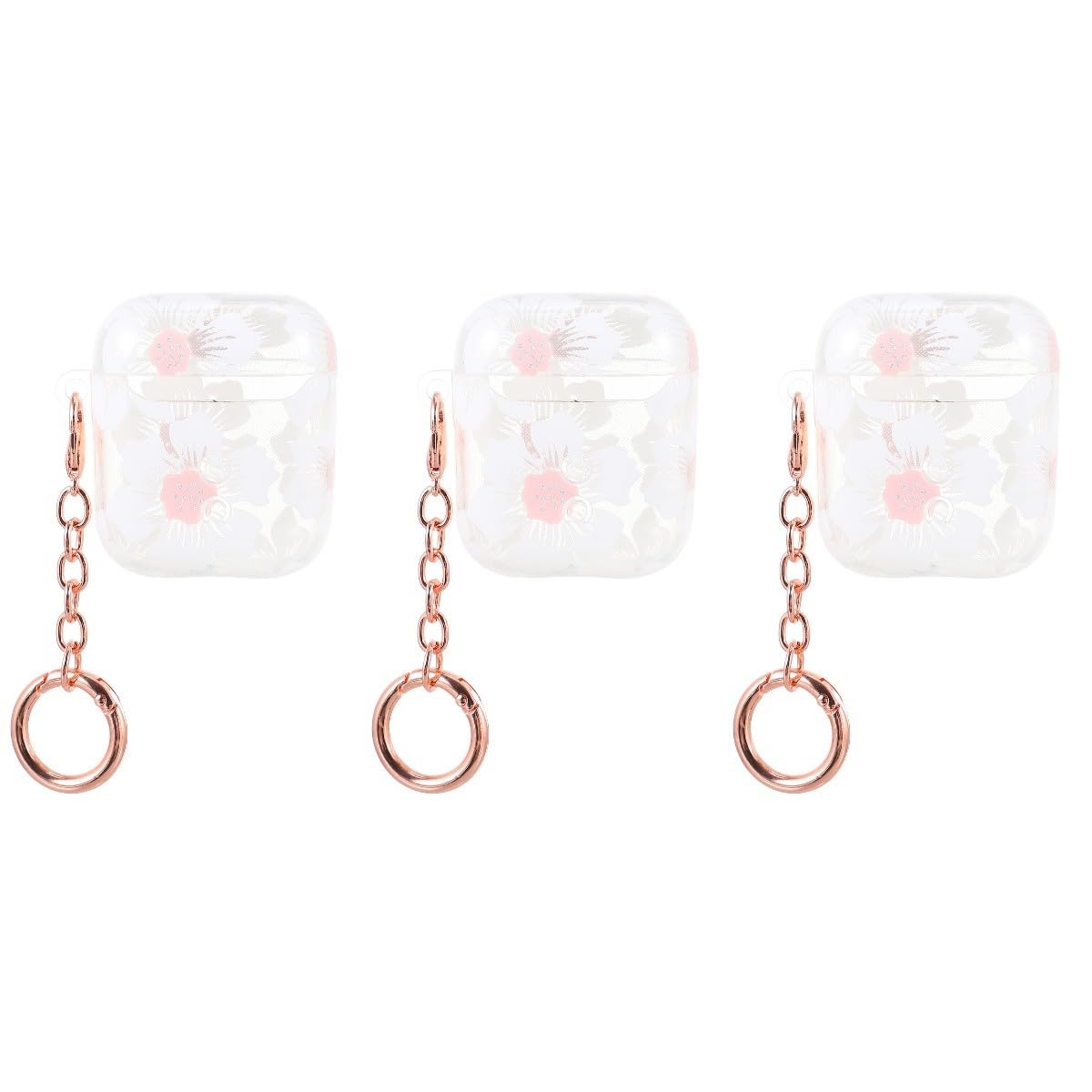 Angoily Estuche para 3 Auriculares con Carcasa Y 1 Funda Protectora. Elegante Estuche para Guardar Auriculares De Forma Segura.