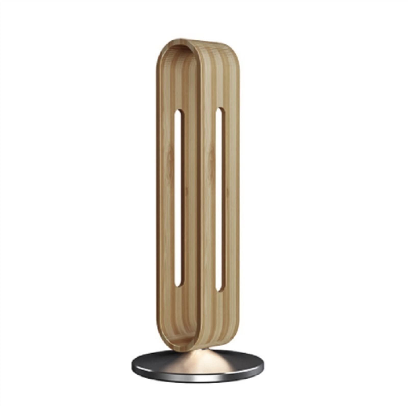 Supporto per cuffie Supporto for cuffie in legno, design ad arco a forma di U, base antiscivolo in lega alluminio, supporto for in for scrivania compatibile con On-Ear(Gris)