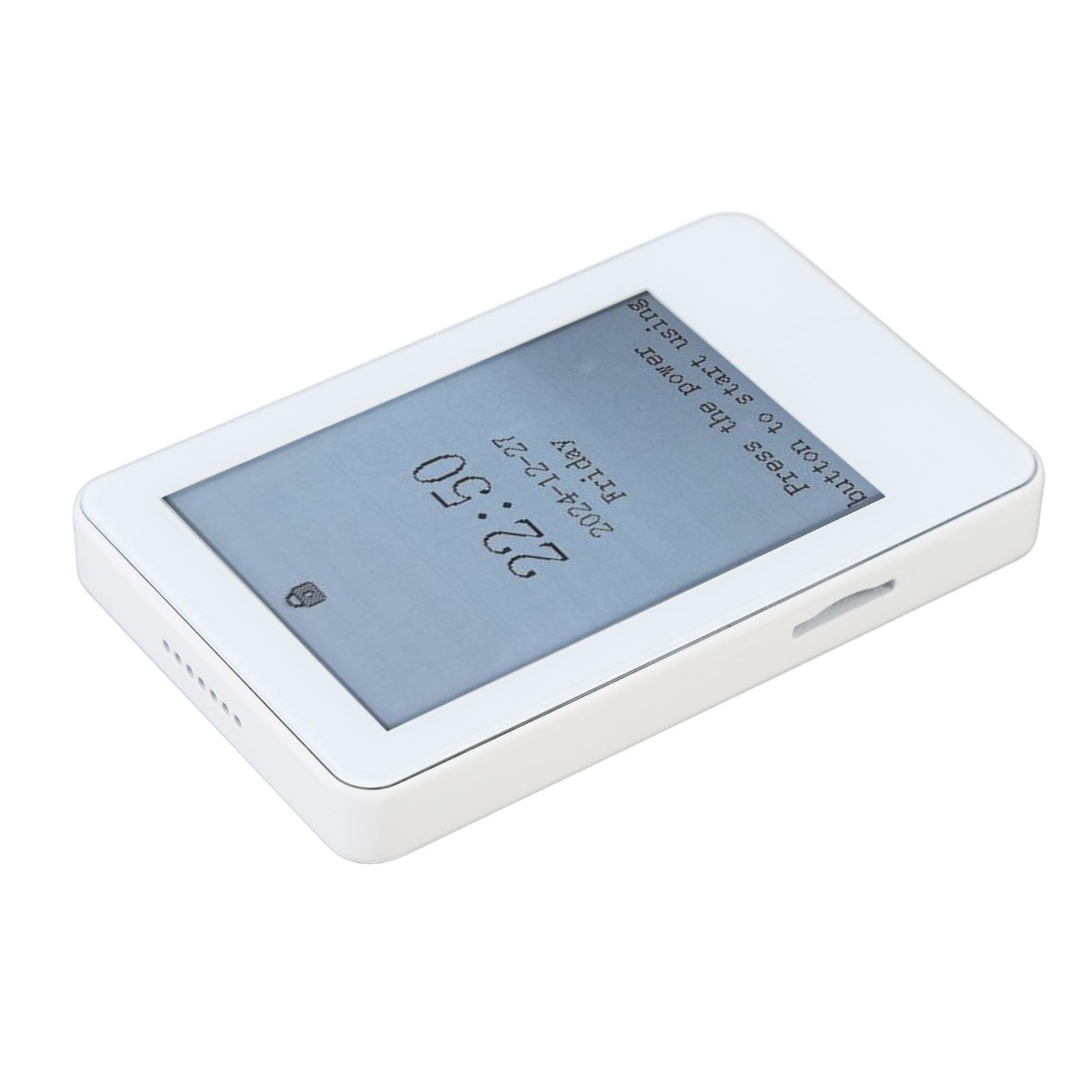 Ebook Reader, Eye Friendly E Reader con Schermo da 2,7 "touchscreen, Supporta il Lettore MP3, Retroilluminazione, Calcolatore di Allarme del Calendario, Ideale per la Lettura E la Musica