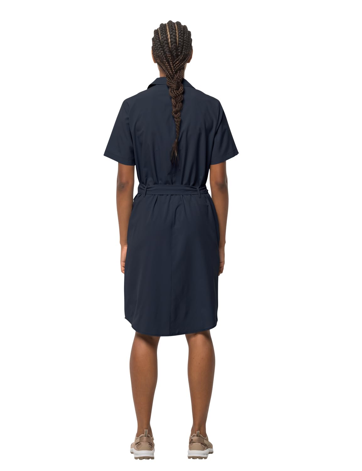 Jack Wolfskin Sukienka damska Holiday MIDI, Night Blue, L, niebieski (Night Blue), L