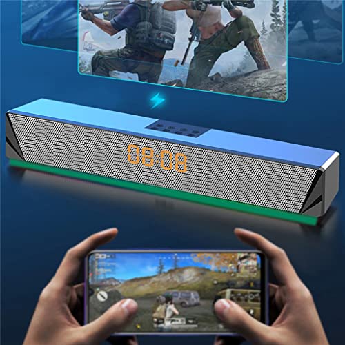 2x5W Desktop Speaker BT5.0 Soundbar - Image 2