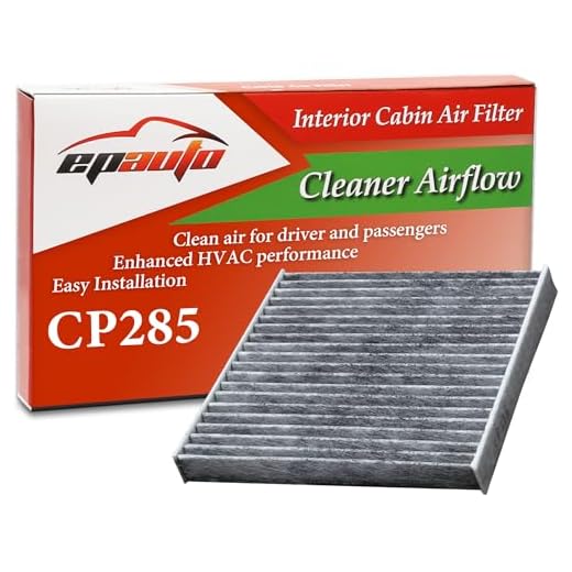 EPAuto CP285 (CF10285) Premium Cabin Air Filter includes Activated Carbon