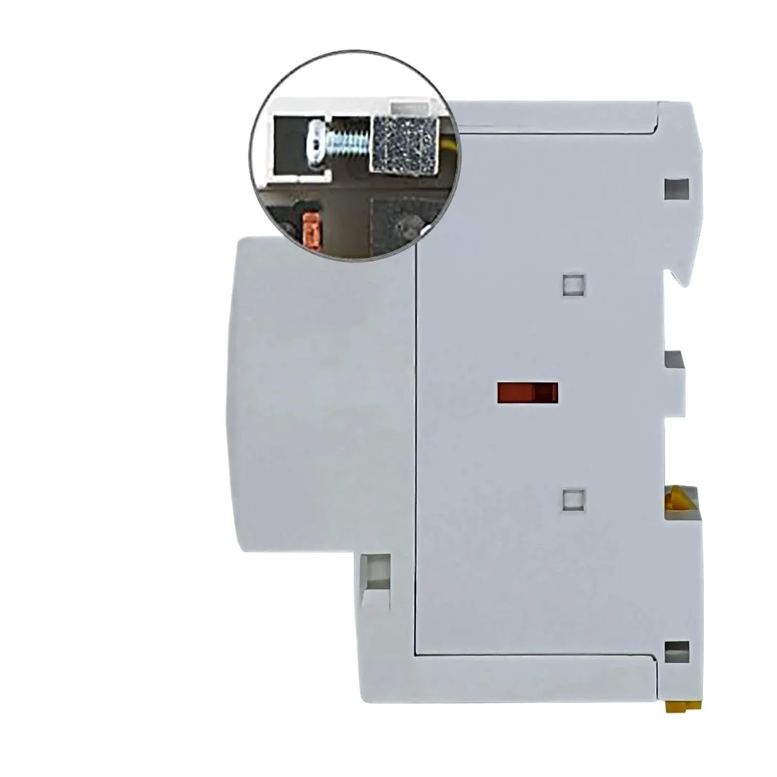 Contacteur modulaire 40A 4P 63A 4NO 4NC 2NO2NC 220V 110V 120V 24V domestique Type de rail DIN 50/60Hz (4P 63A 2NO2NC DC24V)