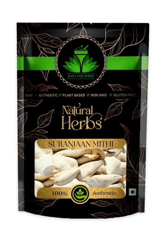 SAI HERBS Suranjaan Mithi - Suranjan Sweet - Suranjan Meethi - Pure & Natural (250 Grams) (B09THJ6VK9) Amazon Price History, Amazon Price Tracker