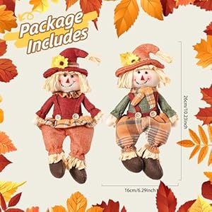 Fallscarecrowplushfigurines2pcshandmadesittingscarecrowsdollsforharvestindoortabletopdecorautumnshelfsitters Urban Country Home Decor Fall scarecrow plush figurines 2pcs handmade sitting scarecrows dolls for harvest indoor tabletop decor autumn shelf sitters urban country home decor