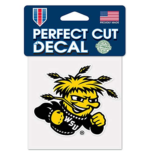 NCAA Wichita State Perfect Cut Color Decal, 4" x 4"