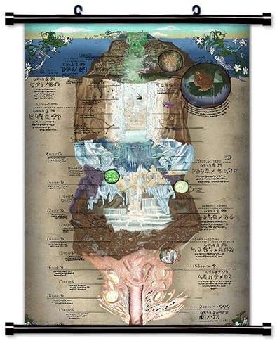 Made in The Abyss Anime Fabric Wall Scroll Poster (16 x 24) Inches