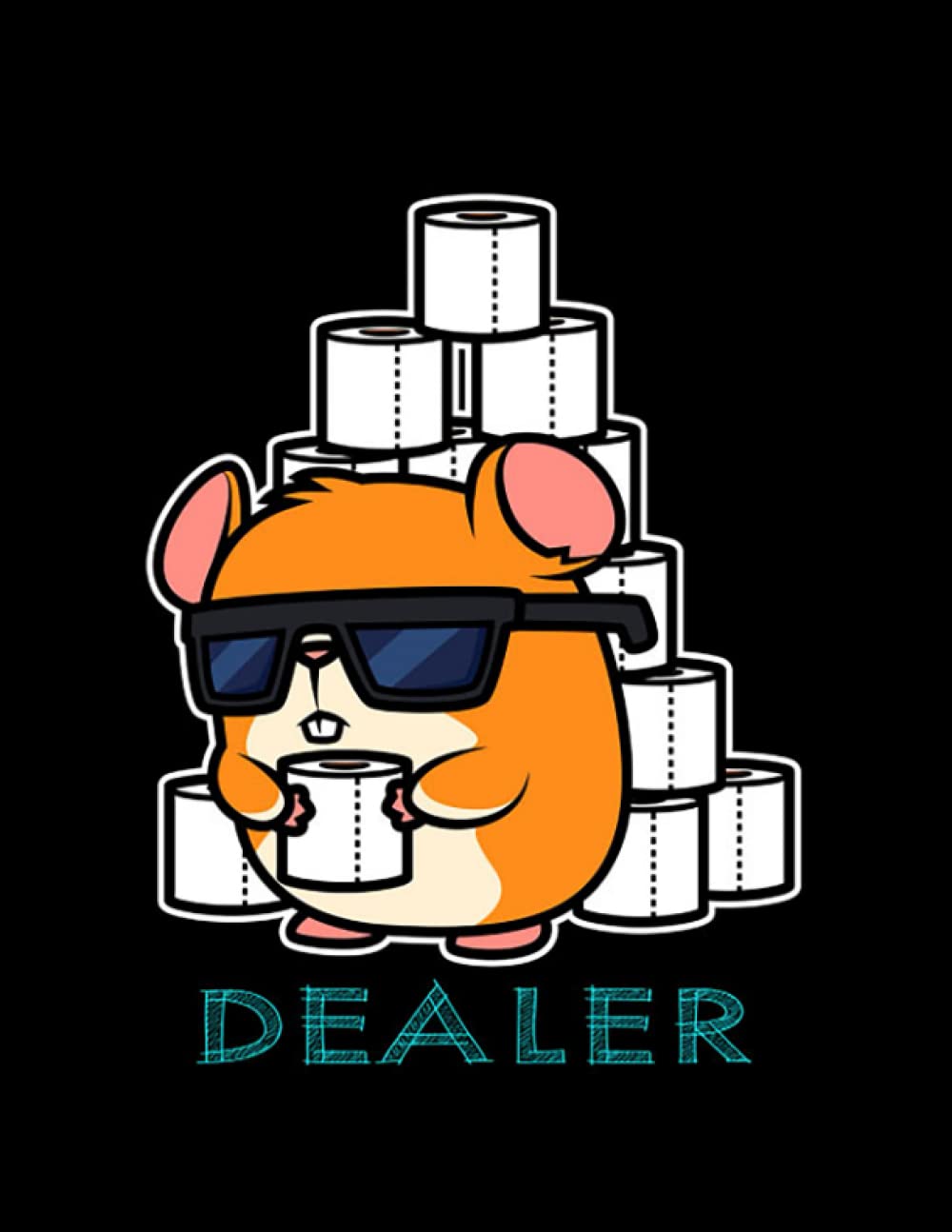Independently published Toilet Paper Hamster Buying Toilet Paper Notebook: Size 8.5 x11 Inches
