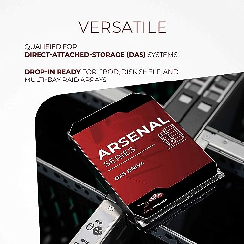 Image of Water Panther Arsenal 22TB SATA 7200RPM 3.5-Inch DAS Hard Drive (Renewed)