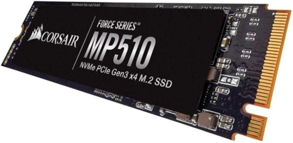 CORSAIR FORCE Series MP510 1920GB NVMe PCIe Gen3 x4 M.2 SSD Solid State Storage, Up to 3,480MB/s - View 1