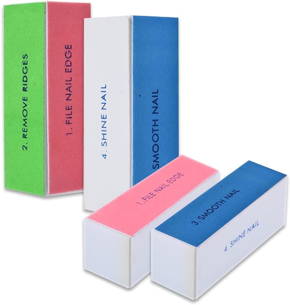 3Pcs Nail Buffer Blocks, Nail Buffer Block for Natural Nails, 4-Sided Nail File Block Sanding Buffer, Buffing Block for Nails, Easy to Use Manicure Tool for Shaping, Buffing Block for Easy Gel Polish-image-29