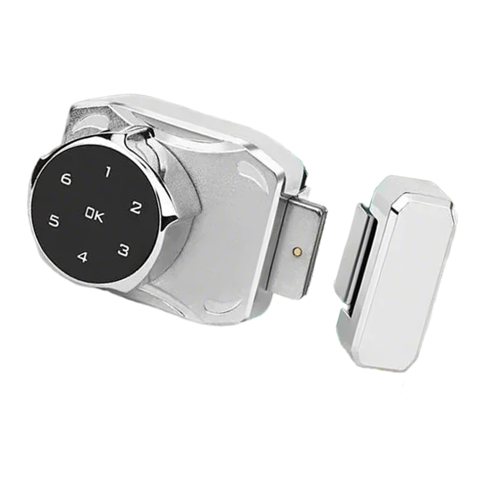 Electric Passwords Glass Door Zincs Alloy Cabinet Door Passwords Keyless Glass Latches AntiTheft Security Keyless Entry