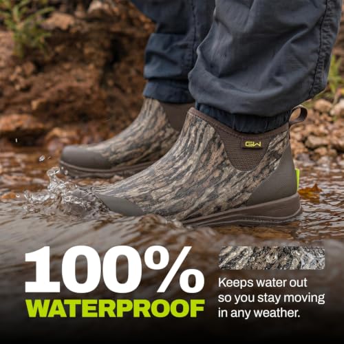 Image of Gator Waders Trek Boots - Deck Ankle Rain Boot for Hunting, Fishing, Camping & More